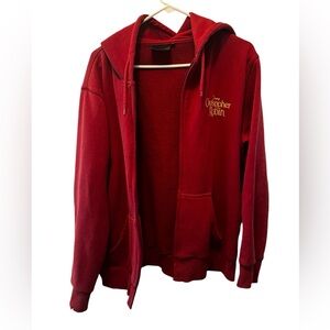 Disney Christopher Robin maroon full zip